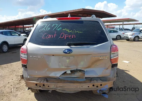 2016 Subaru Forester 2.5I from USA, damaged, VIN JF2SJABC8GH404714